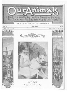 San Francisco SPCA timeline 1913 Our Animals