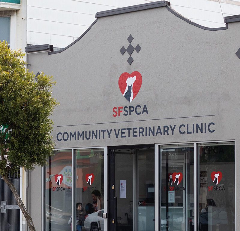 SF SPCA Community Veterinary Clinic exterior
