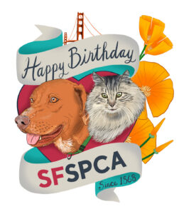 3 Fish Studios Happy Birthday SF SPCA Artwork