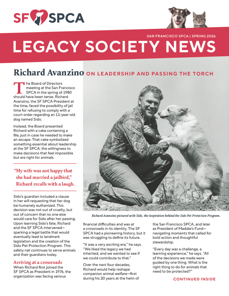Legacy Society News Cover - Spring 2026